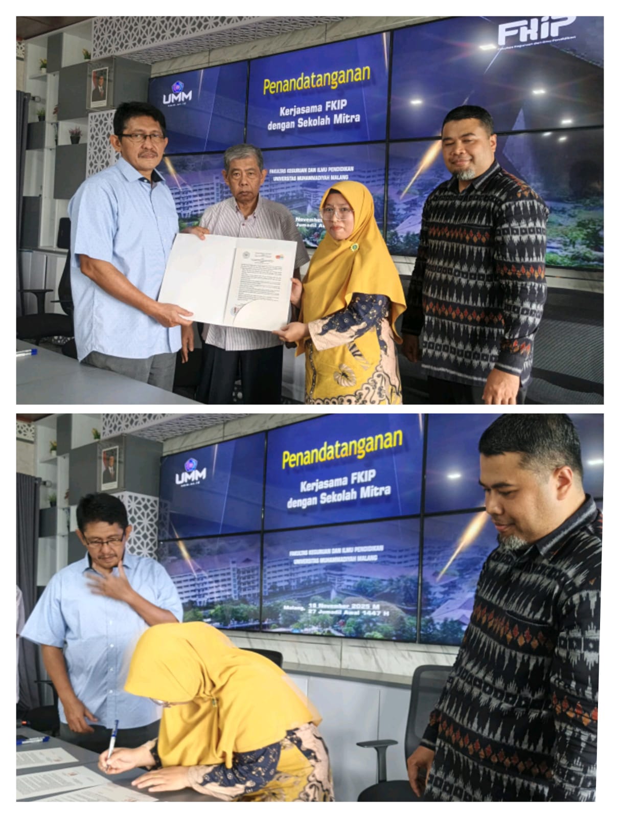 Memperkuat Mutu Pendidikan: Catatan Saya tentang Pembaruan Kerja Sama SD Muhammadiyah 4 dan FKIP UMM